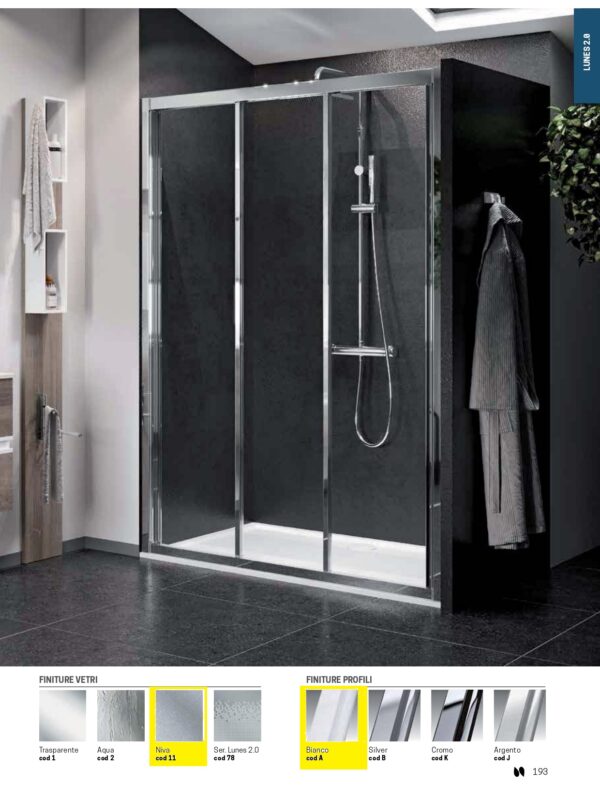 BOX DOCCIA PORTA+FISSO -PROMO